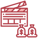 business and finance,budget,dollar,entertainment,film,filming,coin,art,negative,dollar sign,film budget ok 